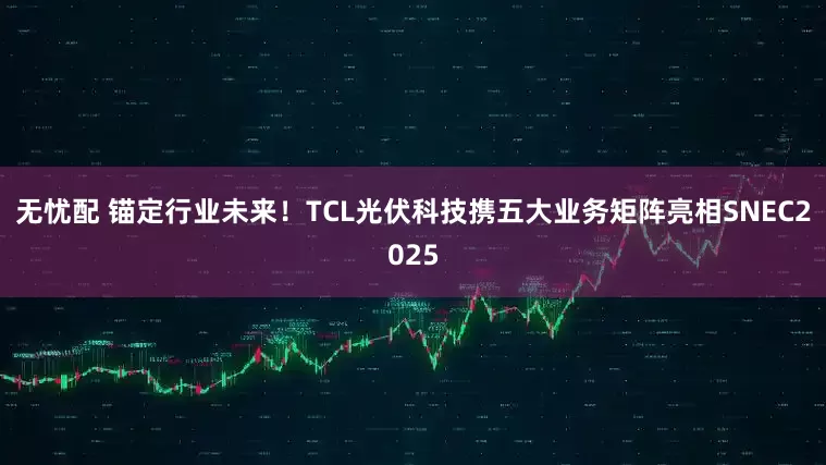 无忧配 锚定行业未来!TCL光伏科技携五大业务矩阵亮相SNEC2025